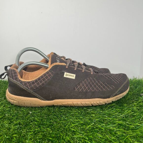 Lems Primal 2 Minimalist Barefoot Shoes Brown Mesh Lightweight EU41 US M8.5/ W10